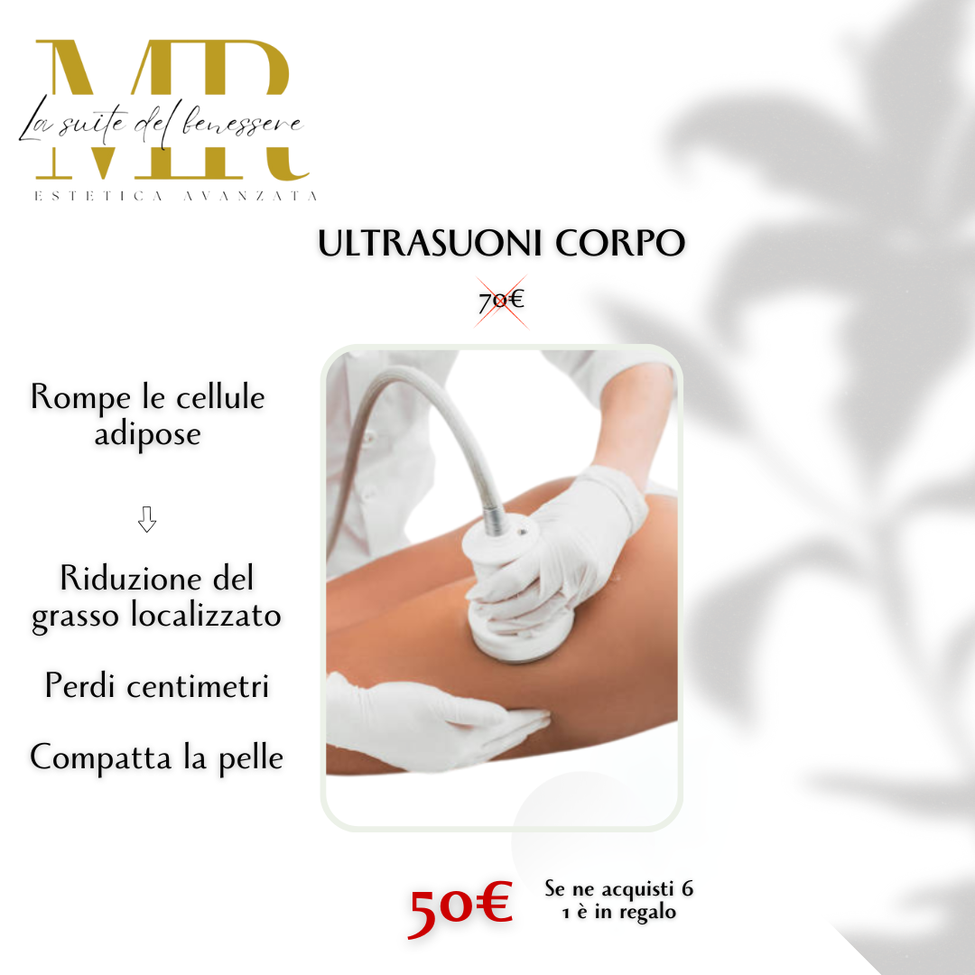 TRATTAMENTO CORPO CON ULTRASUONI