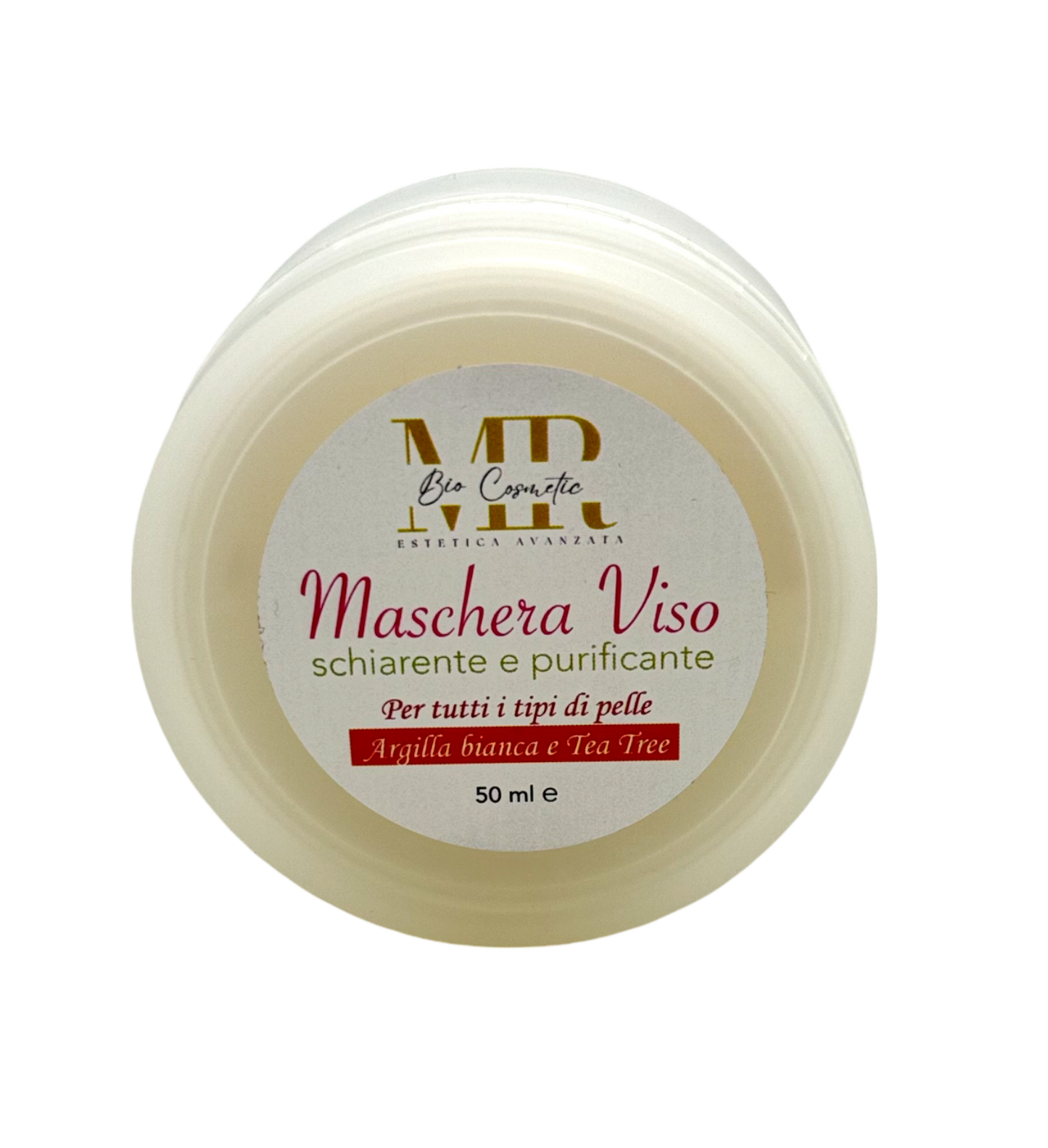 Maschera all'argilla