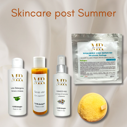 Skincare viso post summer